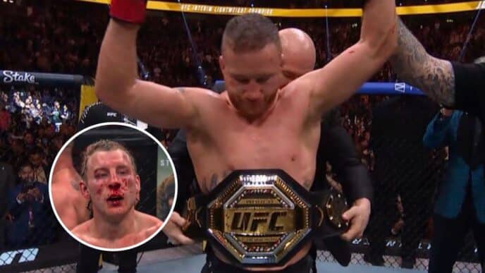 justin gaethje bat paddy pimblett ufc 324