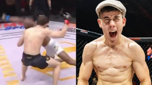 paul dena k.o hexagone mma