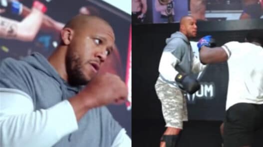 Ciryl Gane de retour à l’entraînement : les images dévoilées