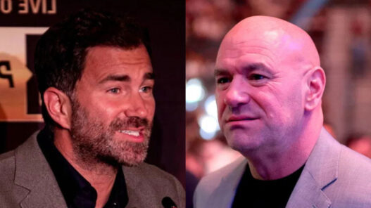 Eddie Hearn termine Dana White : « il a un nouveau papa »