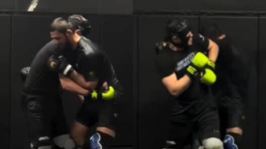 Khamzat Chimaev s’entraine avec un prodige de l’UFC