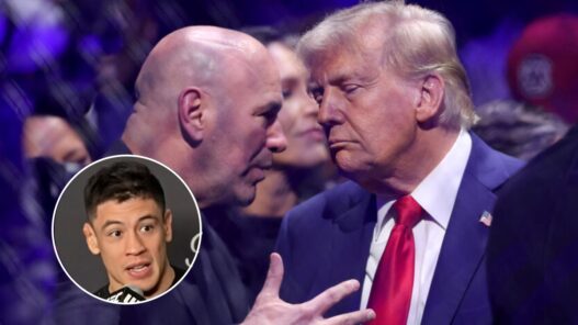 Un ex-champion UFC en colère après une question sur la Maison-Blanche