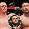 makhachev clash michael morales ian garry