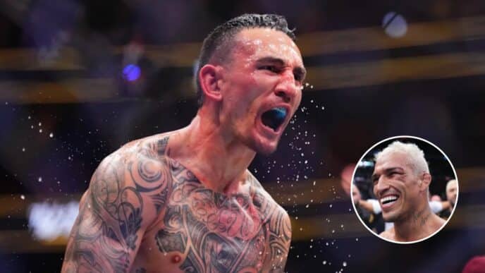 max holloway objectif fou charles oliveira