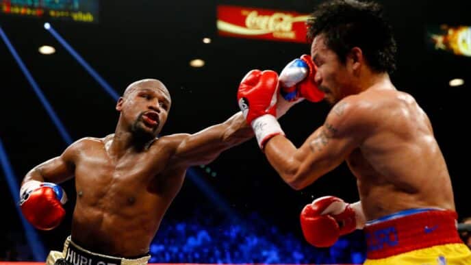 mayweather retraite revanche pacquiao