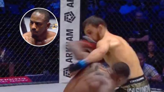 Taylor Lapilus assomme un athlète de la team Khabib