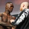 Adesanya Pyfer un face-&agrave;-face inattendu marqu&eacute; par le respect avant l'UFC Seattle