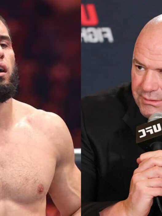 Dana White tranche le d&eacute;bat : &laquo; Si Islam Makhachev &eacute;tait rest&eacute; invaincu, il serait d&eacute;j&agrave; le GOAT &raquo;