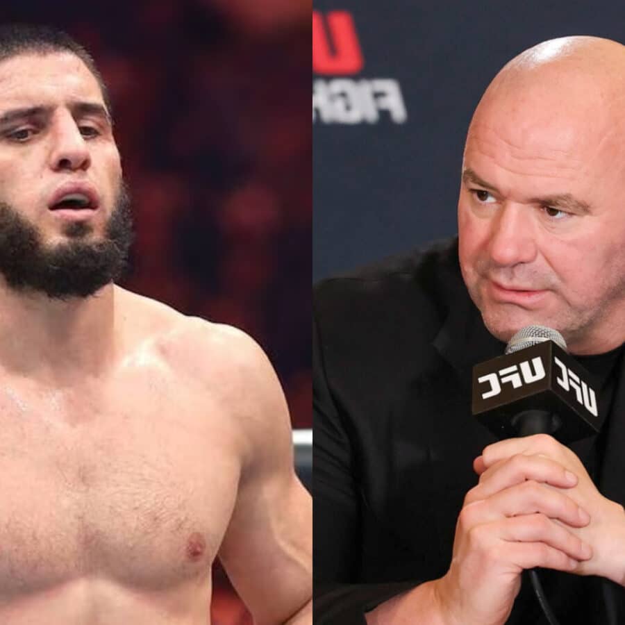 Dana White tranche le d&eacute;bat : &laquo; Si Islam Makhachev &eacute;tait rest&eacute; invaincu, il serait d&eacute;j&agrave; le GOAT &raquo;