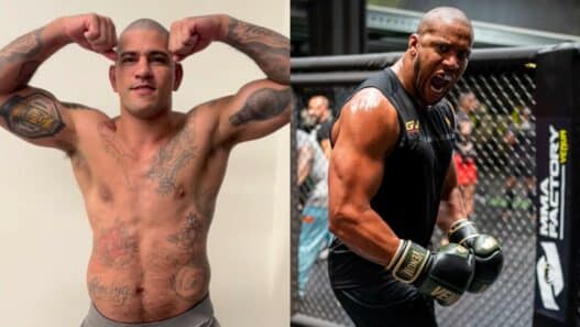 Alex Pereira fait le m&ecirc;me poids que Ciryl Gane.