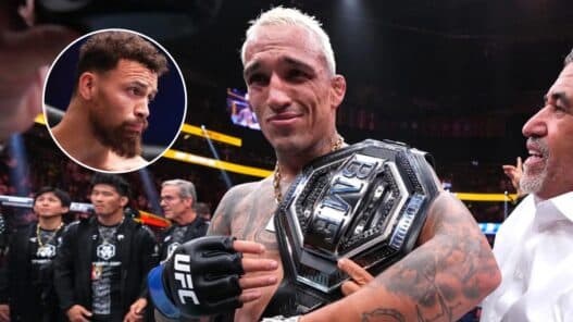 Ça chauffe entre Charles Oliveira et Mauricio Ruffy