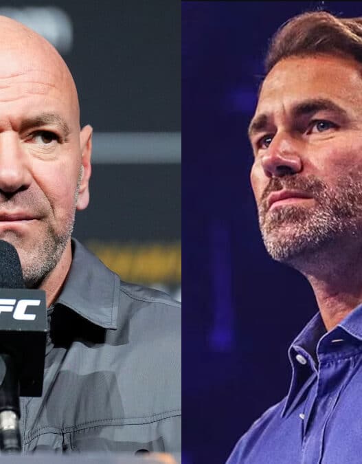 dana white eddie hearn