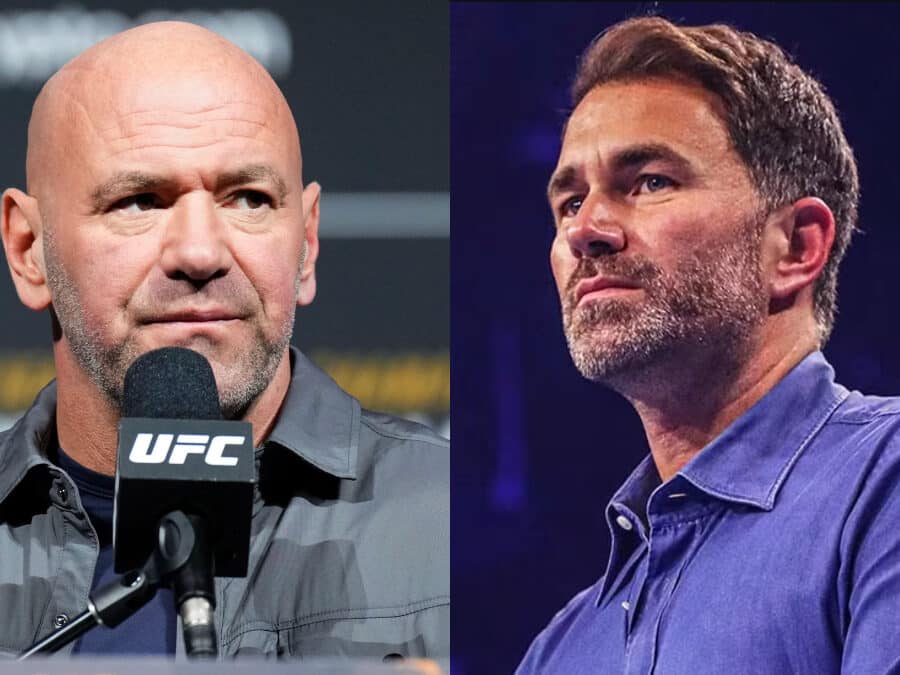 dana white eddie hearn