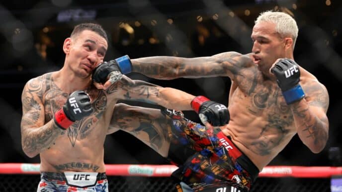 max holloway silence defaite charles oliveira