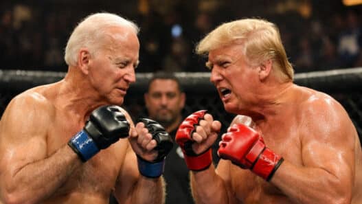 Donald Trump Joe Biden MMA