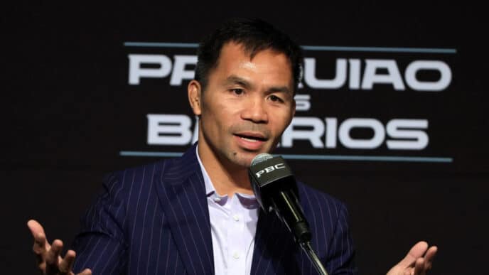 Manny Pacquiao signe un contrat &agrave; 9 chiffres pour lancer son projet