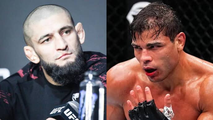 Paulo Costa provoque violemment Khamzat Chimaev