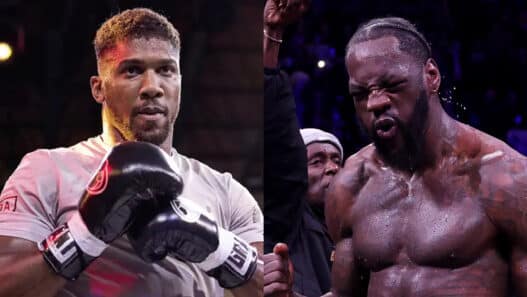 anthony joshua trop fort deontay wilder