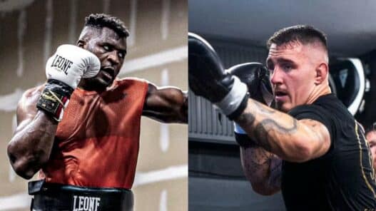 Quand Tom Aspinall défiait Francis Ngannou en boxe anglaise