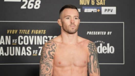 chute classement ufc colby covington