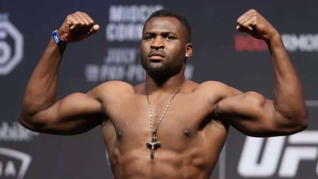 ngannou physique retour mma