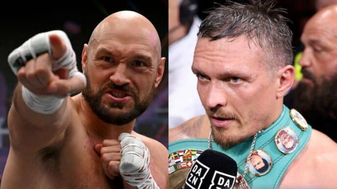 Usyk et Fury.