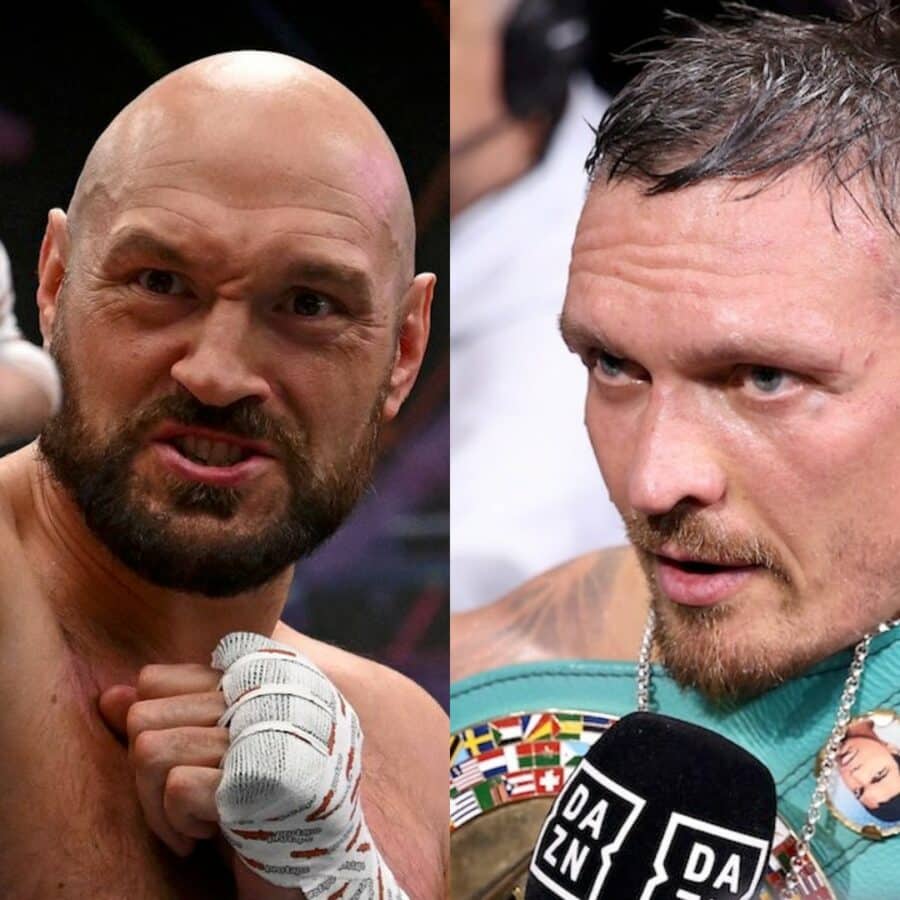 Usyk et Fury.