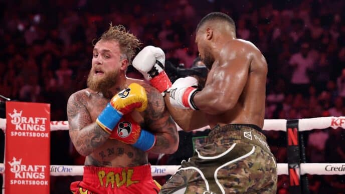 anthony joshua detruit carriere jake paul boxe