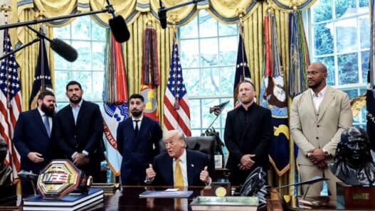 ce que ciryl gane a dit donald trump maison blanche