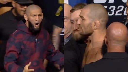 khamzat strickland ce qu'ils se sont dit ufc 328