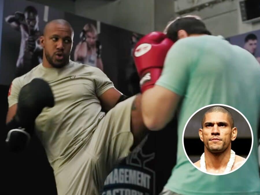 Ciryl Gane rival Alex Pereira Brésilien réagit