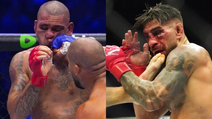Ilia Topuria et Alex Pereira lourdement suspendus apr&egrave;s l&rsquo;UFC Freedom 250