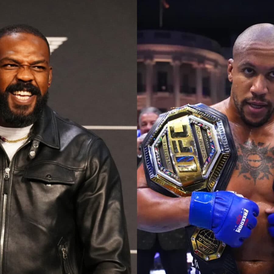Jon Jones r&eacute;agit &agrave; l&rsquo;exploit de Ciryl Gane et lui adresse un message apr&egrave;s son KO sur Alex Pereira