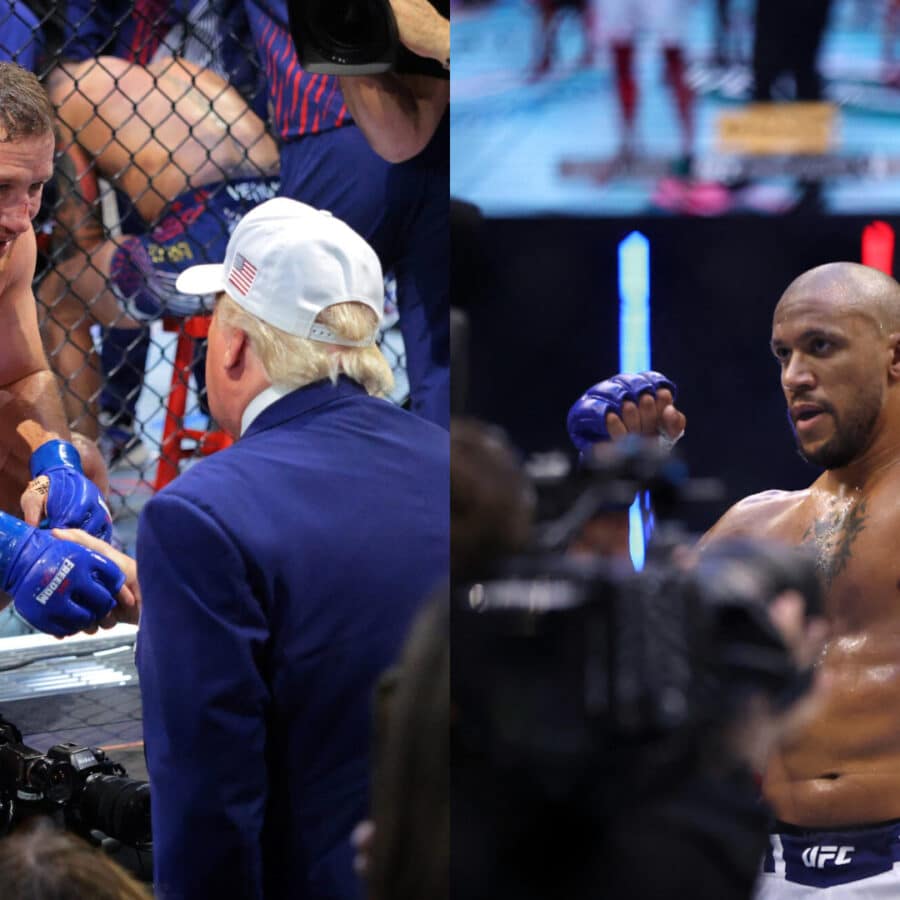 Justin Gaethje et Ciryl Gane repartent de l'UFC Maison Blanche avec le jackpot