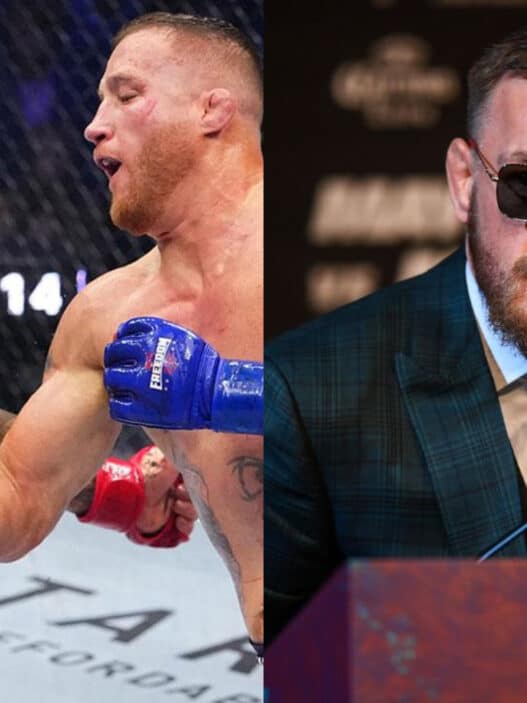 La r&eacute;action de Conor McGregor apr&egrave;s l&rsquo;exploit de Justin Gaethje tient en deux mots