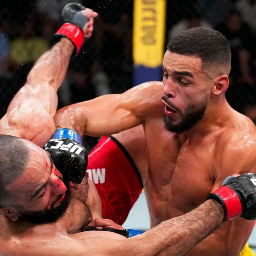 Belal Muhammad s'est inclin&eacute; 45 &agrave; 50 face &agrave; Bonfim &agrave; l'UFC.