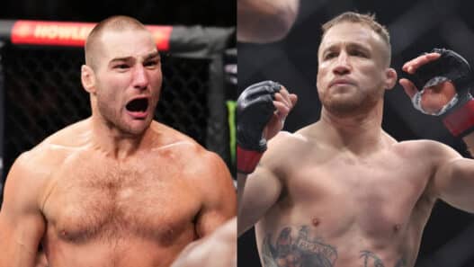 ça chauffe justin gaethje sean strickland
