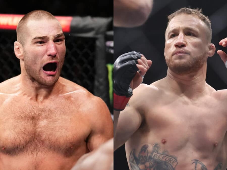 ça chauffe justin gaethje sean strickland