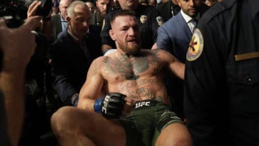 conor mcgregor blessure benediction