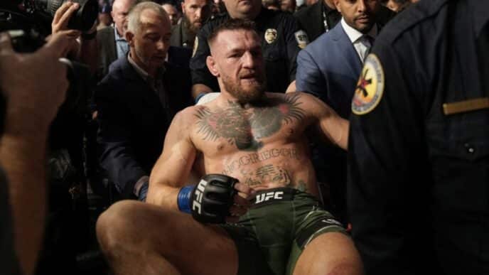 conor mcgregor blessure benediction