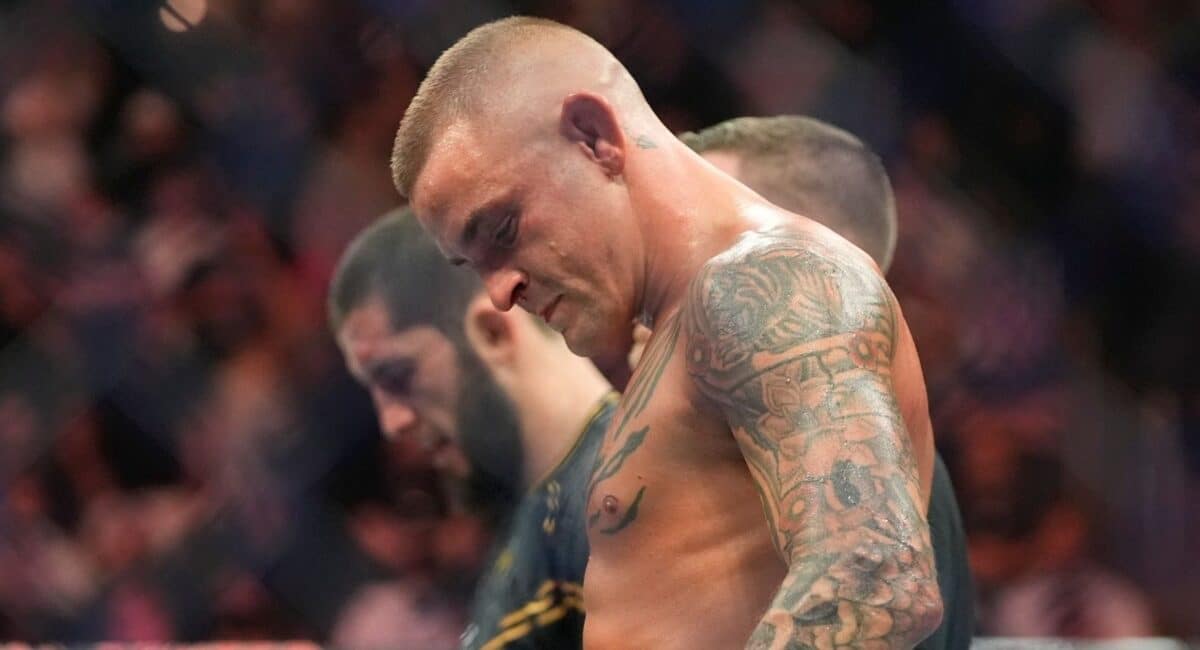 dustin poirier arrete ivresse