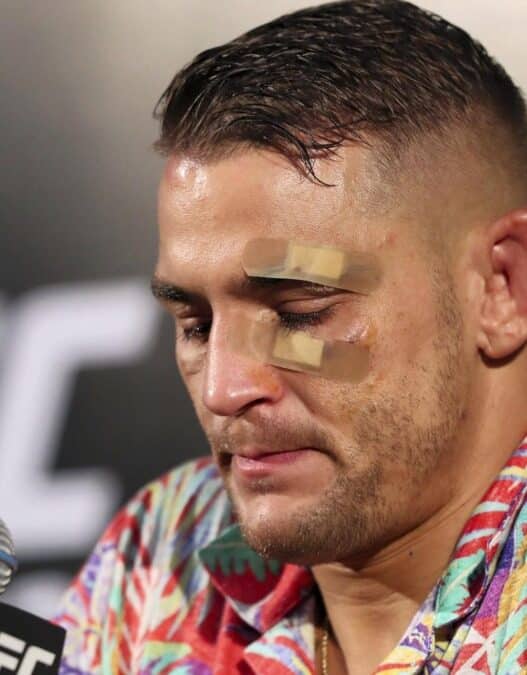 dustin poirier demande aide arrestation