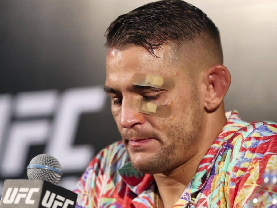dustin poirier demande aide arrestation