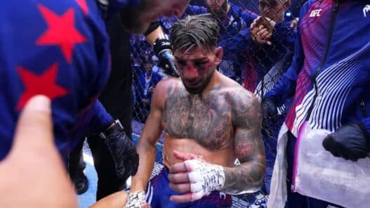 ilia topuria reagit terrible defaite gaethje