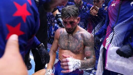 ilia topuria reagit terrible defaite gaethje