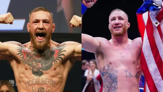 justin gaethje frapper conor mcgregor