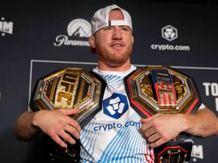 justin gaethje réagit champion