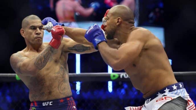 legende ufc tacle alex pereira ciryl gane