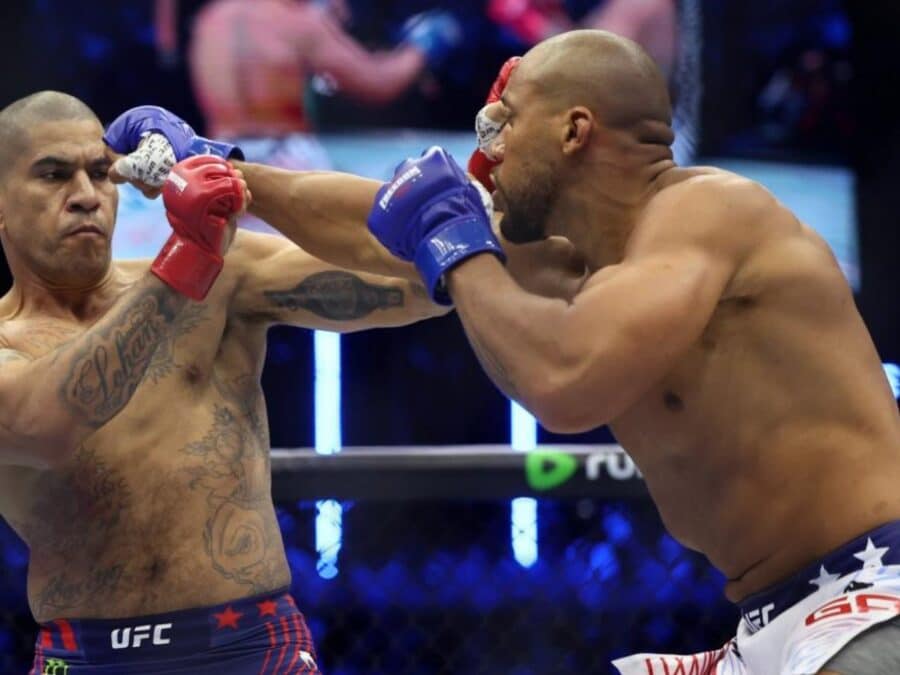 legende ufc tacle alex pereira ciryl gane