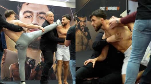 Paul Dena vs Anzor : le face-à-face dérape